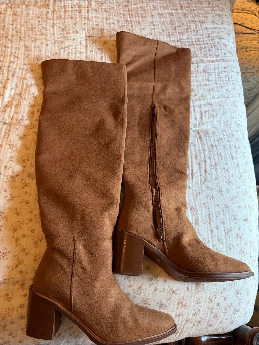 Seychelles New Brown Women's Knee-High Block Heel Boots
